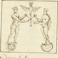 Picture 6 of 34 from Manly Palmer Hall collection of alchemical manuscripts, 1500-1825 (1600), leaf 50