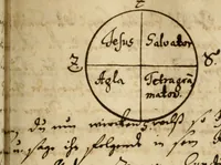 An illustration from Manly Palmer Hall collection of alchemical manuscripts, 1500-1825 (1600)
