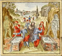 An illustration from Manly Palmer Hall collection of alchemical manuscripts, 1500-1825 (1600)