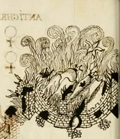 An illustration from Manly Palmer Hall collection of alchemical manuscripts, 1500-1825 (1600)