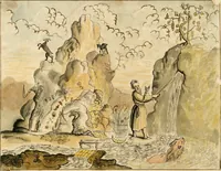 An illustration from Manly Palmer Hall collection of alchemical manuscripts, 1500-1825 (1600)