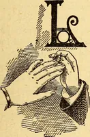 An illustration from Manners, culture and dress of the best American society, including social, commercial and legal forms, letter writing, invitations, &c., also valuable suggestions on self culture and home training (1893)