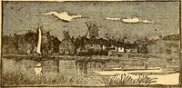 An illustration from Manners, culture and dress of the best American society, including social, commercial and legal forms, letter writing, invitations, &c., also valuable suggestions on self culture and home training (1893)