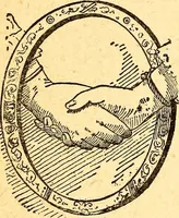 An illustration from Manners, culture and dress of the best American society, including social, commercial and legal forms, letter writing, invitations, &c., also valuable suggestions on self culture and home training (1893)