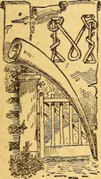 An illustration from Manners, culture and dress of the best American society, including social, commercial and legal forms, letter writing, invitations, &c., also valuable suggestions on self culture and home training (1893)