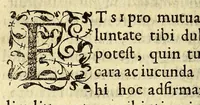 An illustration from M. Antonii Mureti. I.C. as Ciuis Romani Epistolae (1580)