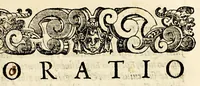 An illustration from M. Antonii Mureti I.C. et. Civis. R. Hymnorum. sacrorum. liber. Eiusdem alia quaedam poematia (1575)