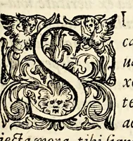 An illustration from M. Antonii Mureti I.C. et. Civis. R. Hymnorum. sacrorum. liber. Eiusdem alia quaedam poematia (1575)