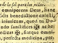 An illustration from Manual breue, y forma de administrar los santos sacramentos à los Indios. (1640)
