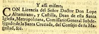 An illustration from Manual de los santos sacramentos conforme al ritual de Paulo V. : Formado por mandado del ilustrissimo, y excelentissimo seor D. Juan de Palafox, y Mendoza, siendo obispo de la Puebla de los Angeles, electo arçobispo de Mexico ... Impresso con privilegio en Mexico el Ao de 1642. Repetida segunda vez su ediccion el Año de 1671. en Mexico con las dos licencias del superior govierno, y ecclesiastica (1691)