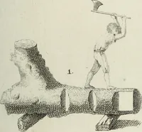 An illustration from Manuale ad uso degli agenti dei boschi e della marina ... (1807)
