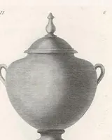 An illustration from Manuale di varj ornamenti componenti la serie de' vasi antichi : si' di marmo che di bronzo esistenti in Roma e fuori (1821)