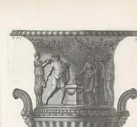 Picture 13 of 13 from Manuale di varj ornamenti componenti la serie de' vasi antichi : si' di marmo che di bronzo esistenti in Roma e fuori (1821), leaf 465