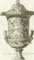 An illustration from Manuale di varj ornamenti componenti la serie de' vasj antichi : si' di marmo che di bronzo esistenti in Roma e fuori (1821)