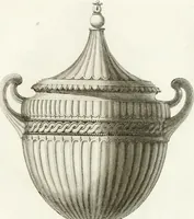 An illustration from Manuale di varj ornamenti componenti la serie de' vasj antichi : si' di marmo che di bronzo esistenti in Roma e fuori (1821)