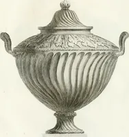 An illustration from Manuale di varj ornamenti componenti la serie de' vasj antichi : si' di marmo che di bronzo esistenti in Roma e fuori (1821)