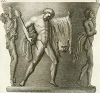 An illustration from Manuale di varj ornamenti componenti la serie de' vasj antichi : si' di marmo che di bronzo esistenti in Roma e fuori (1821)