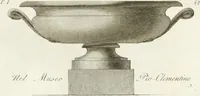 An illustration from Manuale di varj ornamenti componenti la serie de' vasj antichi : si' di marmo che di bronzo esistenti in Roma e fuori (1821)