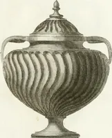 An illustration from Manuale di varj ornamenti componenti la serie de' vasj antichi : si' di marmo che di bronzo esistenti in Roma e fuori (1821)