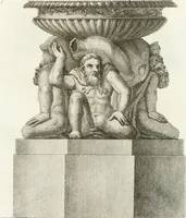 An illustration from Manuale di varj ornamenti componenti la serie de' vasj antichi : si' di marmo che di bronzo esistenti in Roma e fuori (1821)
