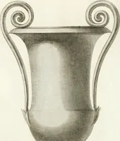 An illustration from Manuale di varj ornamenti componenti la serie de' vasj antichi : si' di marmo che di bronzo esistenti in Roma e fuori (1821)