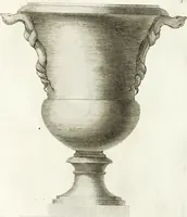 An illustration from Manuale di varj ornamenti componenti la serie de' vasj antichi : si' di marmo che di bronzo esistenti in Roma e fuori (1821)