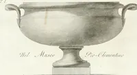 An illustration from Manuale di varj ornamenti componenti la serie de' vasj antichi : si' di marmo che di bronzo esistenti in Roma e fuori (1821)