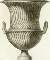 An illustration from Manuale di varj ornamenti componenti la serie de' vasj antichi : si' di marmo che di bronzo esistenti in Roma e fuori (1821)
