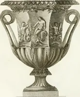 An illustration from Manuale di varj ornamenti componenti la serie de' vasj antichi : si' di marmo che di bronzo esistenti in Roma e fuori (1821)