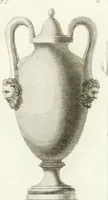 An illustration from Manuale di varj ornamenti componenti la serie de' vasj antichi : si' di marmo che di bronzo esistenti in Roma e fuori (1821)