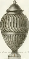 An illustration from Manuale di varj ornamenti componenti la serie de' vasj antichi : si' di marmo che di bronzo esistenti in Roma e fuori (1821)