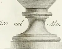Picture 27 of 83 from Manuale di varj ornamenti componenti la serie de' vasj antichi : si' di marmo che di bronzo esistenti in Roma e fuori (1821), leaf 82