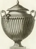 An illustration from Manuale di varj ornamenti componenti la serie de' vasj antichi : si' di marmo che di bronzo esistenti in Roma e fuori (1821)
