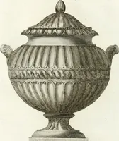 An illustration from Manuale di varj ornamenti componenti la serie de' vasj antichi : si' di marmo che di bronzo esistenti in Roma e fuori (1821)