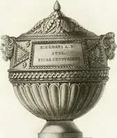 Picture 33 of 83 from Manuale di varj ornamenti componenti la serie de' vasj antichi : si' di marmo che di bronzo esistenti in Roma e fuori (1821), leaf 94