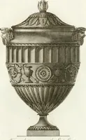 An illustration from Manuale di varj ornamenti componenti la serie de' vasj antichi : si' di marmo che di bronzo esistenti in Roma e fuori (1821)