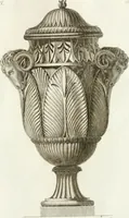 An illustration from Manuale di varj ornamenti componenti la serie de' vasj antichi : si' di marmo che di bronzo esistenti in Roma e fuori (1821)