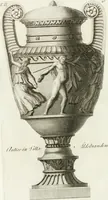 An illustration from Manuale di varj ornamenti componenti la serie de' vasj antichi : si' di marmo che di bronzo esistenti in Roma e fuori (1821)