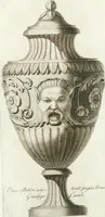 An illustration from Manuale di varj ornamenti componenti la serie de' vasj antichi : si' di marmo che di bronzo esistenti in Roma e fuori (1821)