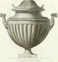 An illustration from Manuale di varj ornamenti componenti la serie de' vasj antichi : si' di marmo che di bronzo esistenti in Roma e fuori (1821)
