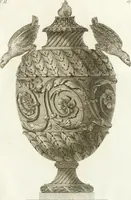 An illustration from Manuale di varj ornamenti componenti la serie de' vasj antichi : si' di marmo che di bronzo esistenti in Roma e fuori (1821)