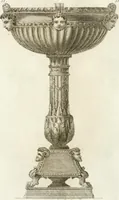 An illustration from Manuale di varj ornamenti componenti la serie de' vasj antichi : si' di marmo che di bronzo esistenti in Roma e fuori (1821)
