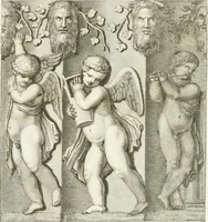 An illustration from Manuale di varj ornamenti componenti la serie de' vasj antichi : si' di marmo che di bronzo esistenti in Roma e fuori (1821)