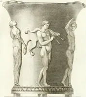 An illustration from Manuale di varj ornamenti componenti la serie de' vasj antichi : si' di marmo che di bronzo esistenti in Roma e fuori (1821)