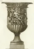 An illustration from Manuale di varj ornamenti componenti la serie de' vasj antichi : si' di marmo che di bronzo esistenti in Roma e fuori (1821)