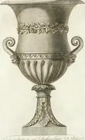 An illustration from Manuale di varj ornamenti componenti la serie de' vasj antichi : si' di marmo che di bronzo esistenti in Roma e fuori (1821)