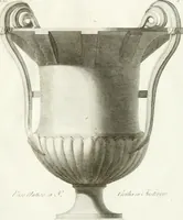 An illustration from Manuale di varj ornamenti componenti la serie de' vasj antichi : si' di marmo che di bronzo esistenti in Roma e fuori (1821)