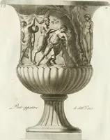 An illustration from Manuale di varj ornamenti componenti la serie de' vasj antichi : si' di marmo che di bronzo esistenti in Roma e fuori (1821)