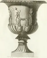 An illustration from Manuale di varj ornamenti componenti la serie de' vasj antichi : si' di marmo che di bronzo esistenti in Roma e fuori (1821)