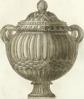 An illustration from Manuale di varj ornamenti componenti la serie de' vasj antichi : si' di marmo che di bronzo esistenti in Roma e fuori (1821)